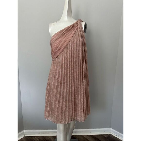 HALSTON CLARE DRESS IN SHIMMER JERSEY - Picture 5 of 10